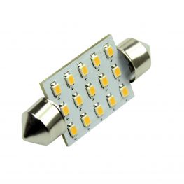 LED Soffitte 4 LED SMD 16x31mm 10-30V warmweiß