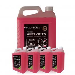 NauticGear® Antivries voor boot, Motor, WC en Drinkwatersysteem 5 Liter Editie 2024/25