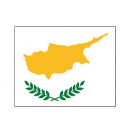 Cyprus Vlag voor de Boot