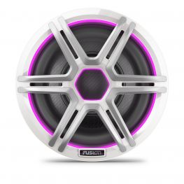 Fusion Marine Subwoofer Apollo series 12 inch 1400 Watt LED Sport Grille Wit