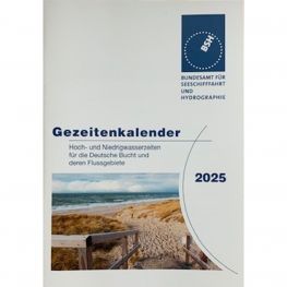 Getijdetafel Duitse Bocht 2025 Gezeiten