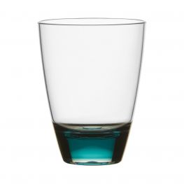 Scheepsservies Waterglazen Party Turquoise 310 ml Antislip - 6 stuks