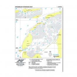 Stroomschuifkaart Waddenzee West