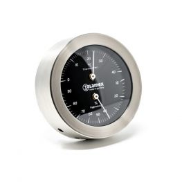 Talamex Temperatuur / Hygrometer Serie 100 Blackline RVS