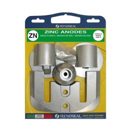 Tecnoseal Zink Anode Kit voor Mercruiser Bravo III (na 2004) Sterndrive