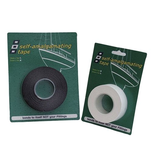Waterig Tussen zonsondergang Zelfvulkaniserende tape, wit of zwart, 5 meter x 19 of 25mm, vanaf €7,25 -  Nautic Gear