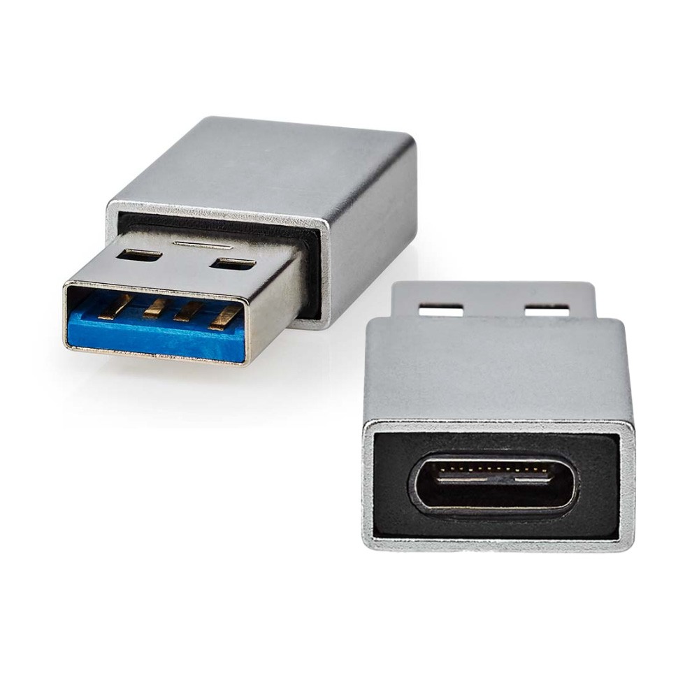 Image of USB-A male naar USB-C female adapter 5Gbit/s