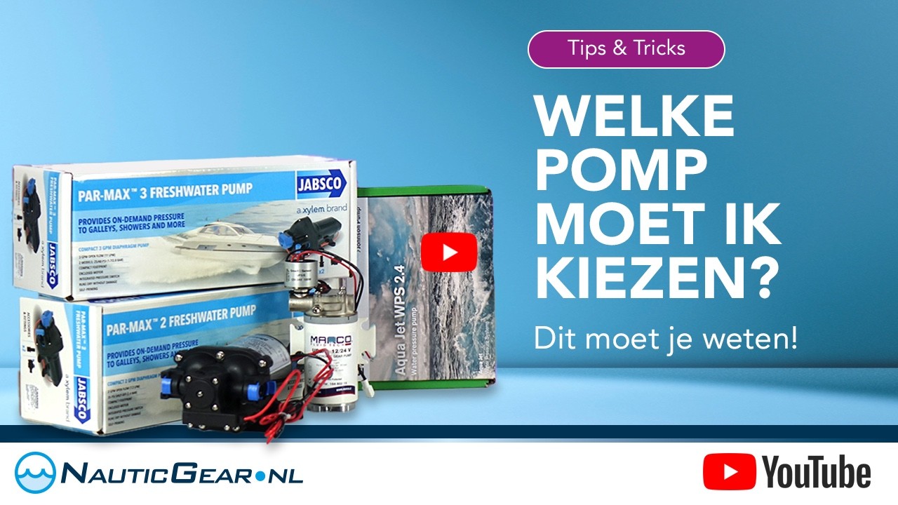 welke drinkwaterpomp moet ik kiezen voor op mijn boot